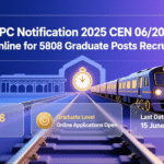 rrb ntpc notification 2025 graduate level