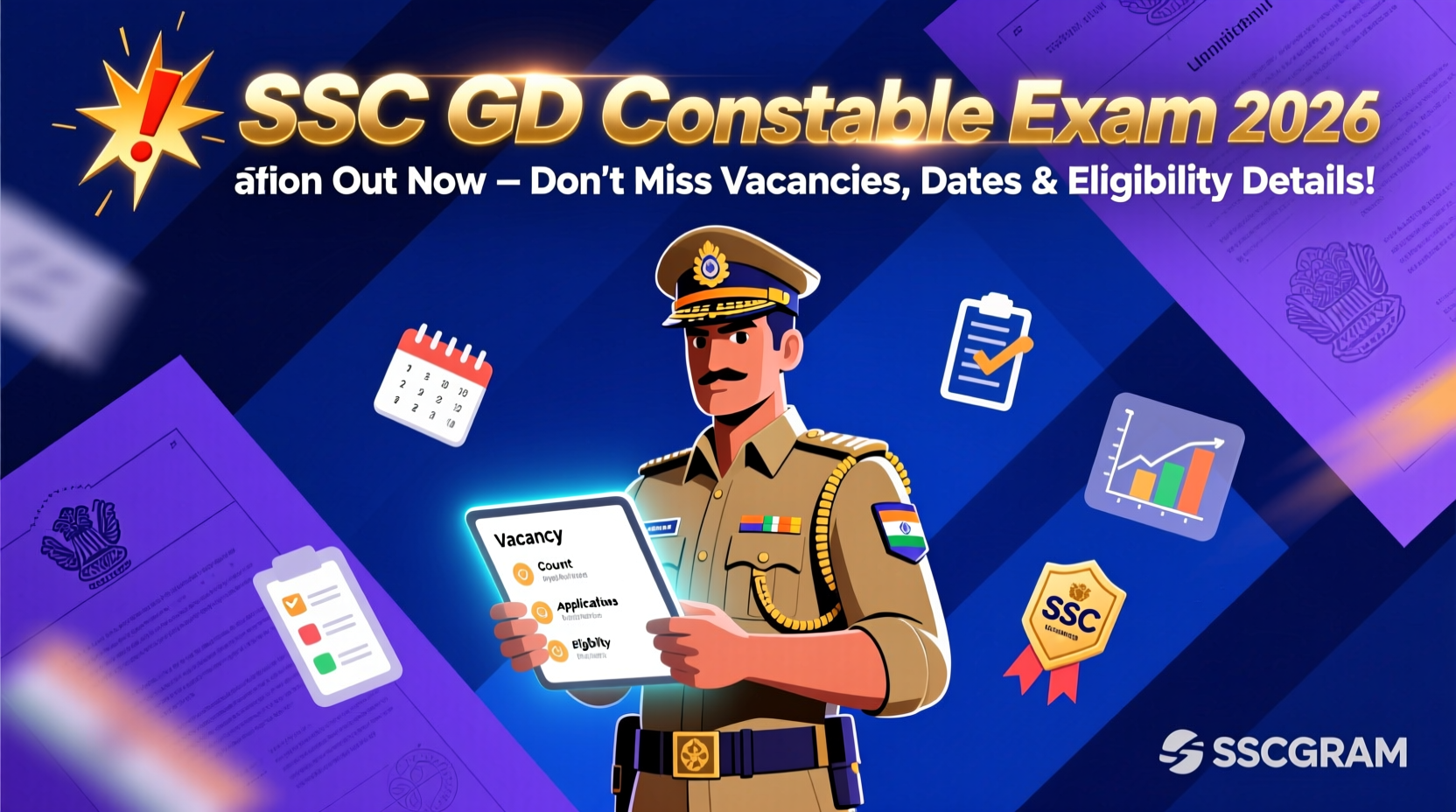 SSC GD CONSTABLE EXAM 2026