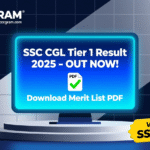 SSC CGL Tier 1 Result 2025