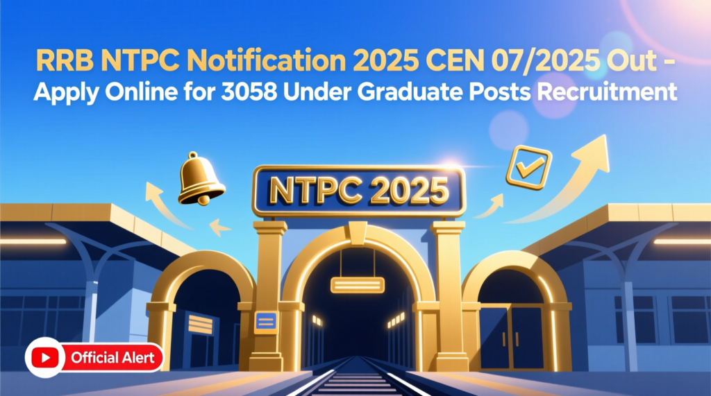 RRB NTPC Notification 2025