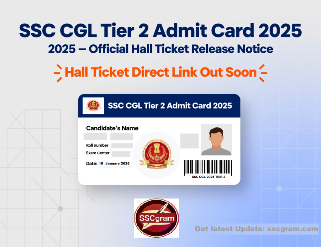 SSC CGL Tier 2 Admit Card 2025