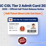 SSC CGL Tier 2 Admit Card 2025