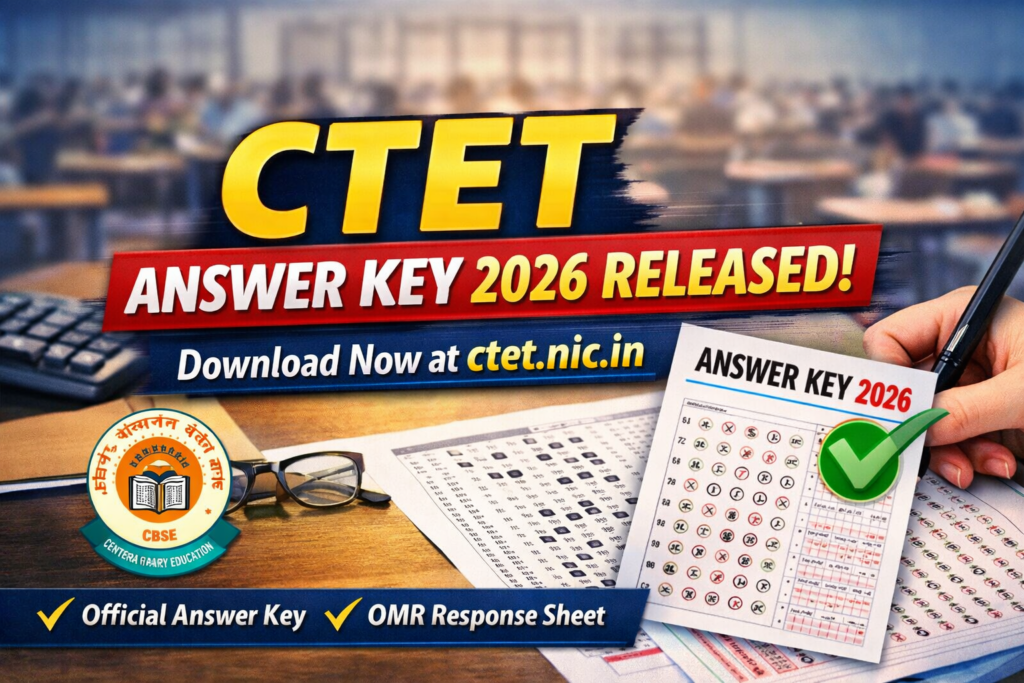 CTET Answer Key 2026