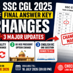SSC CGL 2025 Final Answer Key